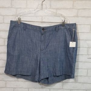 A new day blue/grayish chino shorts size (2&18)